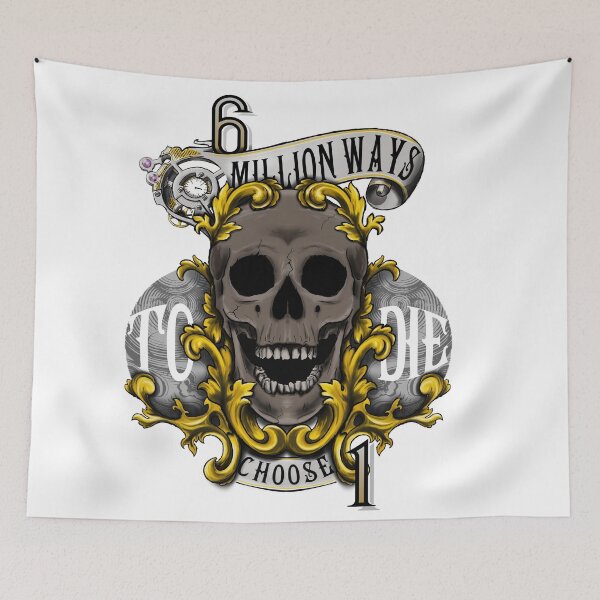 Item preview, 6M ways to die choose one (black & yellow) designed and sold by FattoAMano.