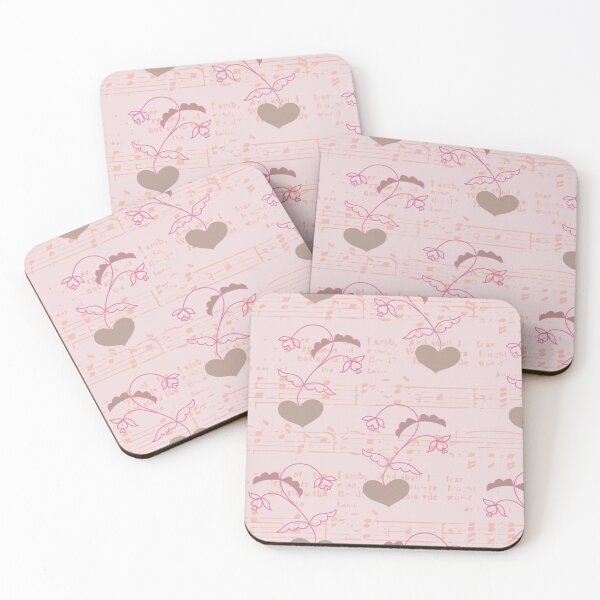 Item preview, Milagro Corazones Alados en Rosa designed and sold by RebeldelArt.