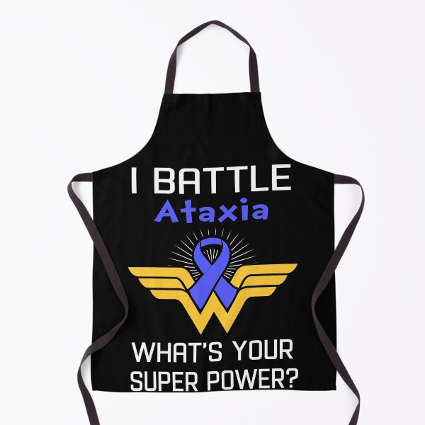 Item preview, I Battle Ataxia What's Your Super Power Support Ataxia Warrior Gifts designed and sold by Sabfit.