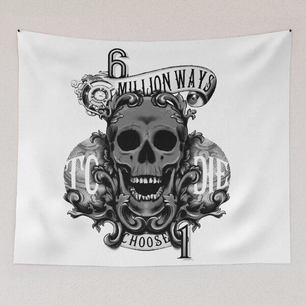 Item preview, 6M ways to die choose one (black & white) designed and sold by FattoAMano.