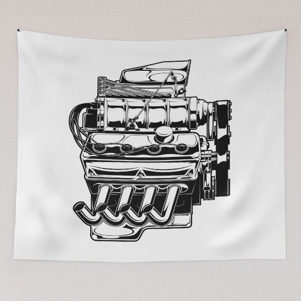 Item preview, Supercharged Engine designed and sold by Sabin Artworks.