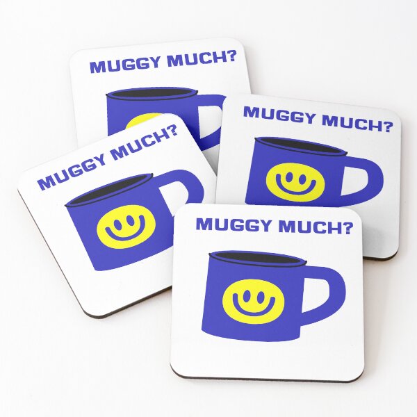 Item preview, Muggy Much? Mug With Smiley Face designed and sold by LMcDs.