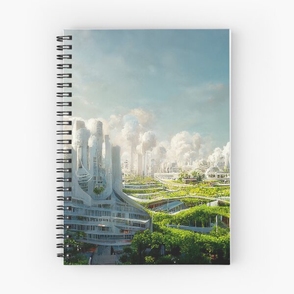 Item preview, Institute City of the Future - Futuristic Utopia Green Garden City - Fallout 4 Concept Art designed and sold by Nicky-Valentine.