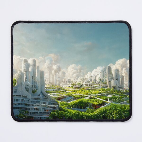 Item preview, Institute City of the Future - Futuristic Utopia Green Garden City - Fallout 4 Concept Art designed and sold by Nicky-Valentine.