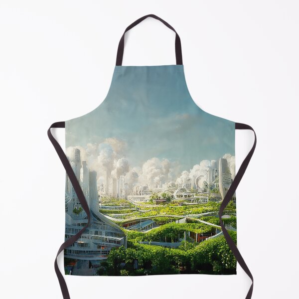 Item preview, Institute City of the Future - Futuristic Utopia Green Garden City - Fallout 4 Concept Art designed and sold by Nicky-Valentine.