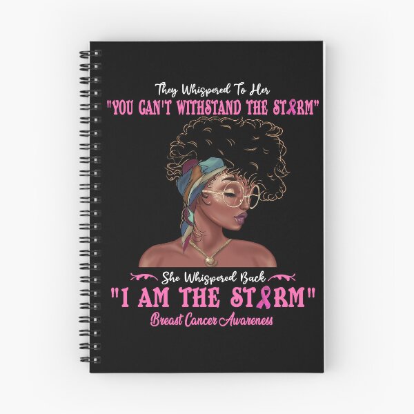 Item preview, I Am The Storm Breast Cancer Awareness designed and sold by Gillosina.