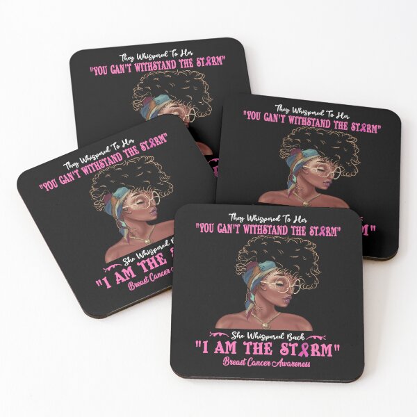 Item preview, I Am The Storm Breast Cancer Awareness designed and sold by Gillosina.