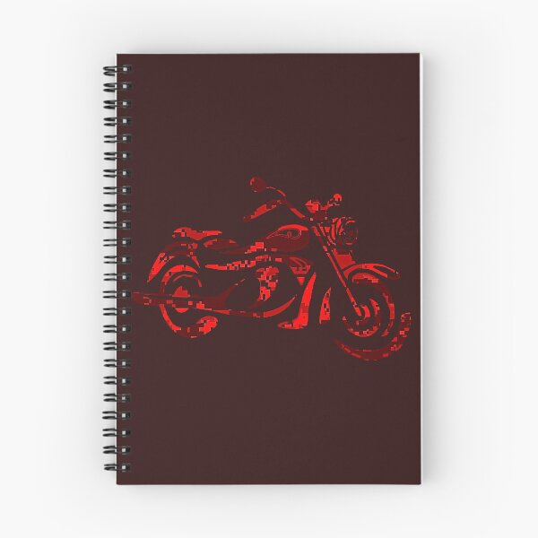 Item preview, MOTORCYCLE MARS RED CAMO designed and sold by THE AMERICAN TEEVANGELIST.