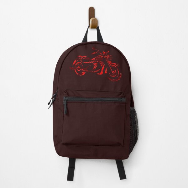 Item preview, MOTORCYCLE MARS RED CAMO designed and sold by THE AMERICAN TEEVANGELIST.