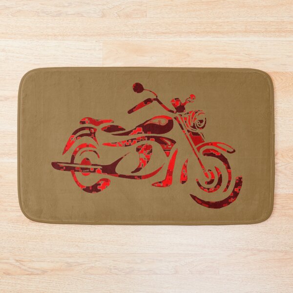 Item preview, MOTORCYCLE MARS RED CAMO designed and sold by THE AMERICAN TEEVANGELIST.