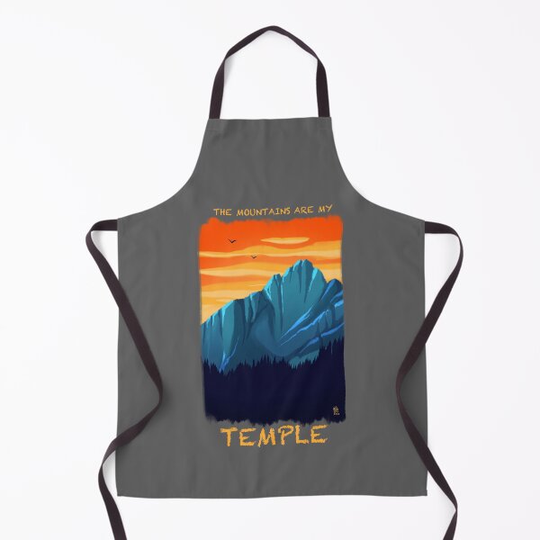Item preview, The Mountains Are My Temple designed and sold by Copperbora.