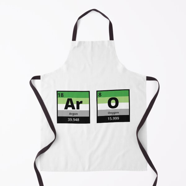 Item preview, Aromantic Aro Periodic Table Chemisty Nerd designed and sold by prideXrainbow.