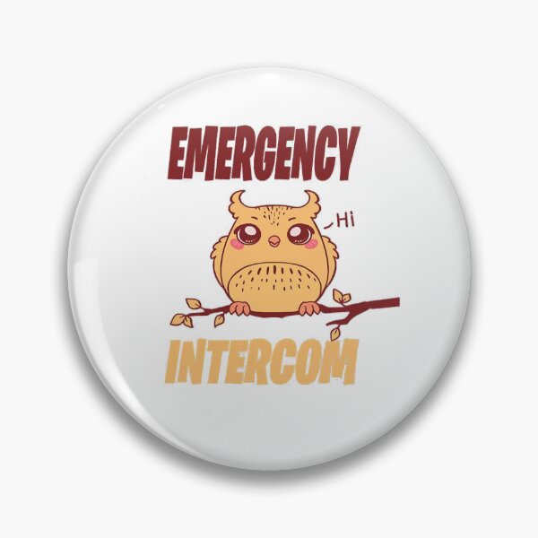 Item preview, emergency intercom          designed and sold by PaolasPixels.