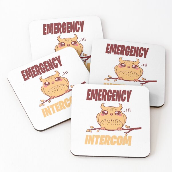 Item preview, emergency intercom          designed and sold by PaolasPixels.