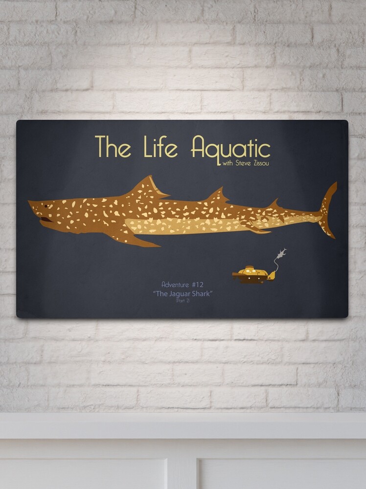 The Life Aquatic - Jaguar Shark | Metal Print