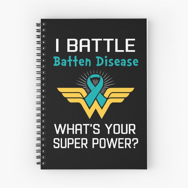 Item preview, I Battle Batten Disease What's Your Super Power Support Batten Disease Warrior Gifts  designed and sold by Sabfit.