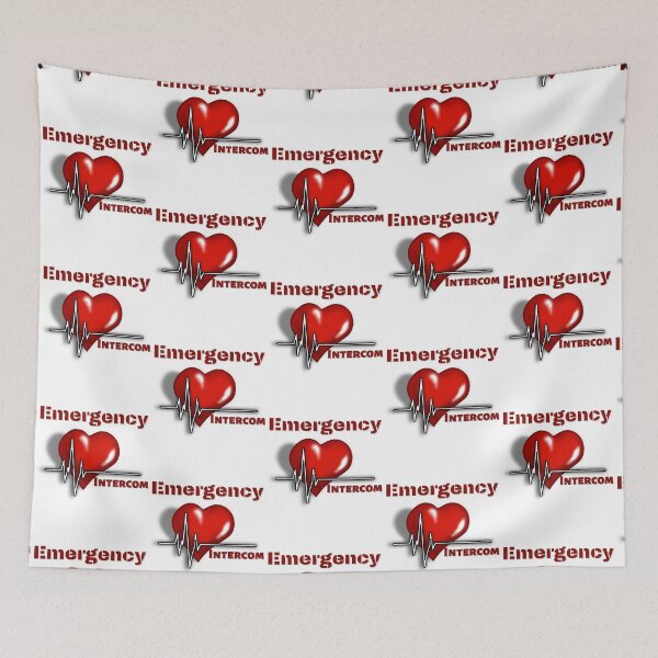 Item preview, Emergency Intercom TSHIRT, Words On Popular Right Now, Unisex , Tour Gift designed and sold by PaolasPixels.