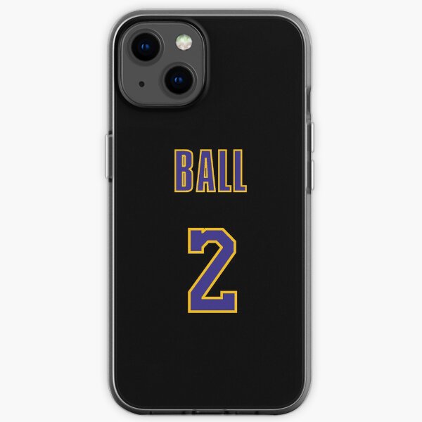 Lonzo Ball 2 Lakers Jersey Phone Case iPhone Soft Case
