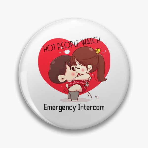 Item preview, Hot People Watch Emergency Intercom designed and sold by PaolasPixels.