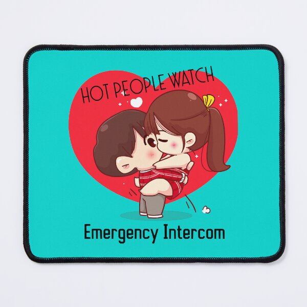 Item preview, Hot People Watch Emergency Intercom designed and sold by PaolasPixels.