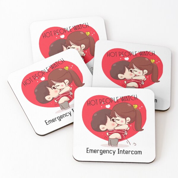 Item preview, Hot People Watch Emergency Intercom designed and sold by PaolasPixels.