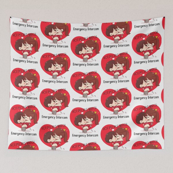 Item preview, Hot People Watch Emergency Intercom designed and sold by PaolasPixels.