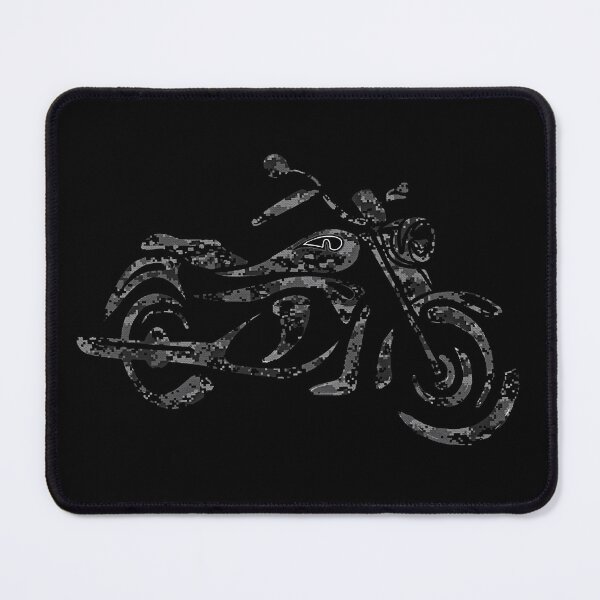 Item preview, MOTORCYCLE  BLACK CHARCOAL CAMO designed and sold by THE AMERICAN TEEVANGELIST.