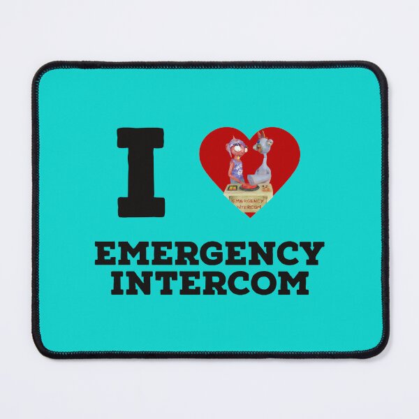 Item preview, i heart emergency intercom Copy designed and sold by PaolasPixels.