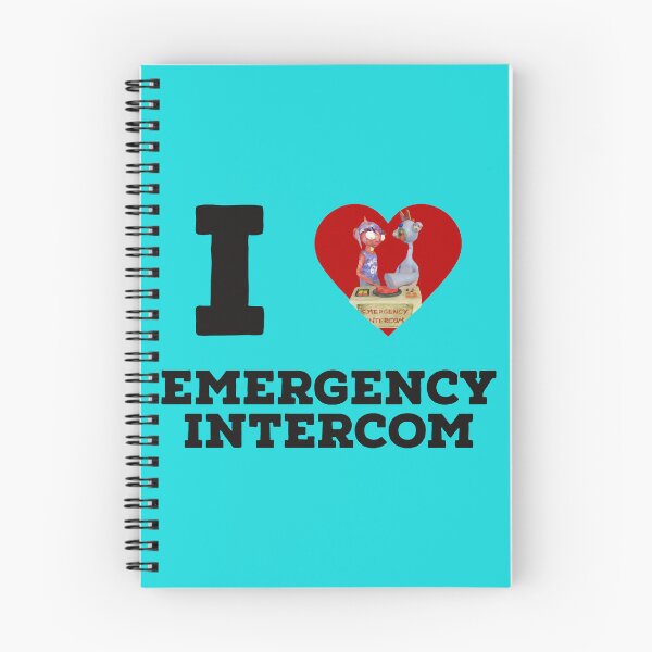 Item preview, i heart emergency intercom Copy designed and sold by PaolasPixels.