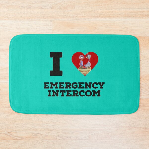 Item preview, i heart emergency intercom Copy designed and sold by PaolasPixels.