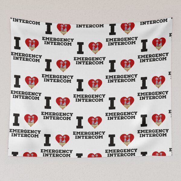 Item preview, i heart emergency intercom Copy designed and sold by PaolasPixels.
