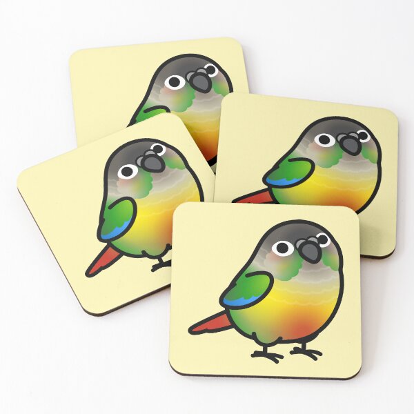 Item preview, Chubby Yellow-sided Green Cheek Conure designed and sold by birdhism.