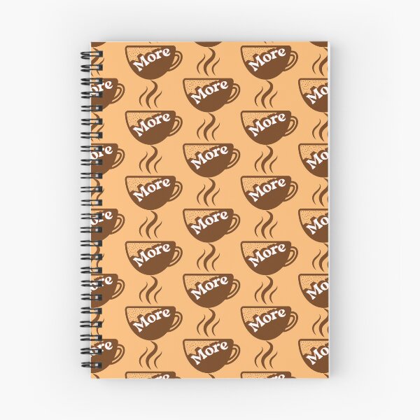 Item preview, More coffee best seamless coffee themed pattern gift for iced coffee lovers designed and sold by SimpleAndGreat.