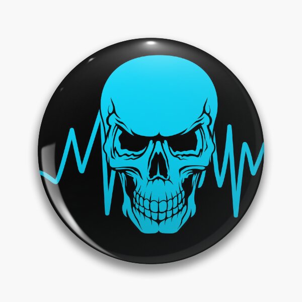 Item preview, Neon Blue Skull designed and sold by Mark Cannon.
