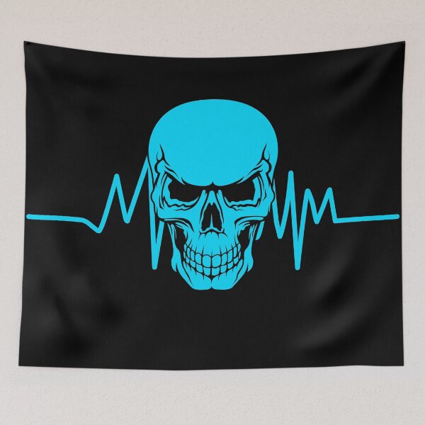 Item preview, Neon Blue Skull designed and sold by Mark Cannon.