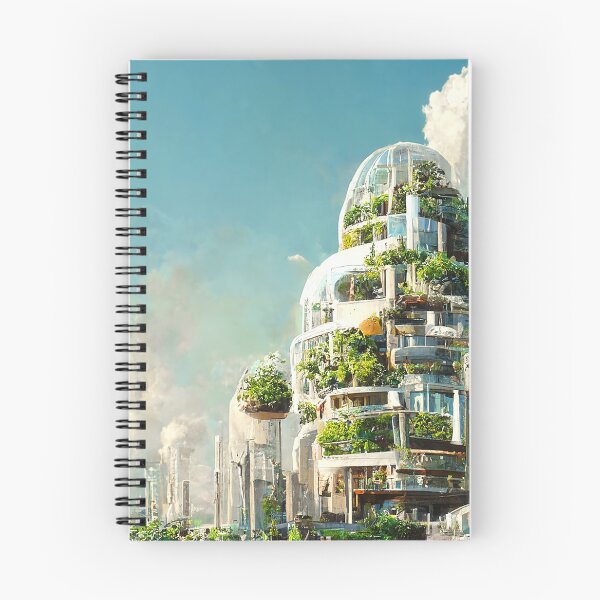 Item preview, Institute City of the Future - Futuristic Utopia Sustainability Green Garden Skyscraper City - Fallout 4 Concept Art designed and sold by Nicky-Valentine.