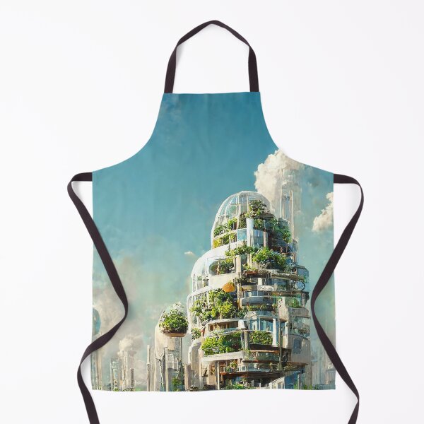 Item preview, Institute City of the Future - Futuristic Utopia Sustainability Green Garden Skyscraper City - Fallout 4 Concept Art designed and sold by Nicky-Valentine.