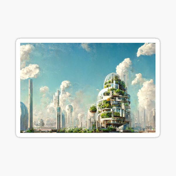 a future solarpunk city, very high quality,, Stable Diffusion