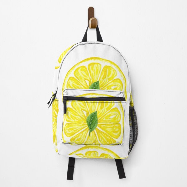 Item preview, Watercolor Lemon Slice with Lemon Leaf designed and sold by silviaol.