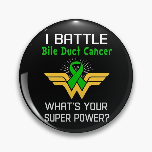 Item preview, I Battle Bile Duct Cancer What's Your Super Power Support Bile Duct Cancer Warrior Gifts  designed and sold by Sabfit.
