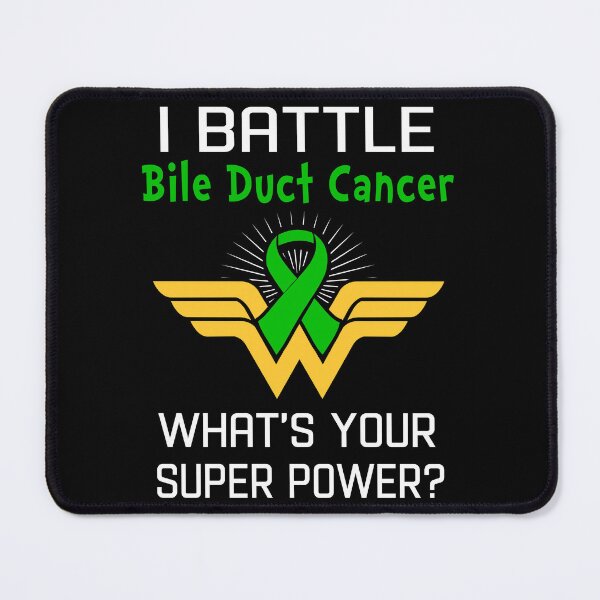 Item preview, I Battle Bile Duct Cancer What's Your Super Power Support Bile Duct Cancer Warrior Gifts  designed and sold by Sabfit.