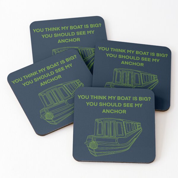 Item preview, Think my boat is big you Should see my anchor designed and sold by The Onboard  Artist.