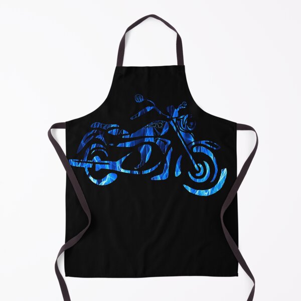 Item preview, MOTORCYCLE SAPHIRE BLUE CAMO designed and sold by THE AMERICAN TEEVANGELIST.
