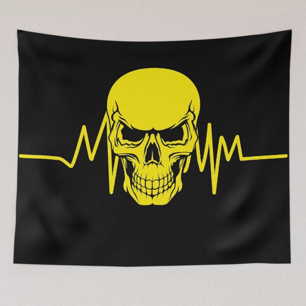 Item preview, Neon Yellow Skull designed and sold by Mark Cannon.