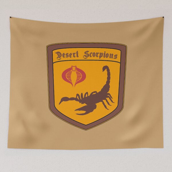 Item preview, Gi Joe Cobra Desert Scorpions Logo designed and sold by AJ  Liber.