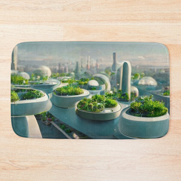 Item preview, Institute City of the Future - Futuristic Utopia Hydroponic Gardens Eco-City - Fallout 4 Concept Art designed and sold by Nicky-Valentine.