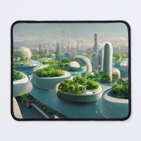 Item preview, Institute City of the Future - Futuristic Utopia Hydroponic Gardens Eco-City - Fallout 4 Concept Art designed and sold by Nicky-Valentine.