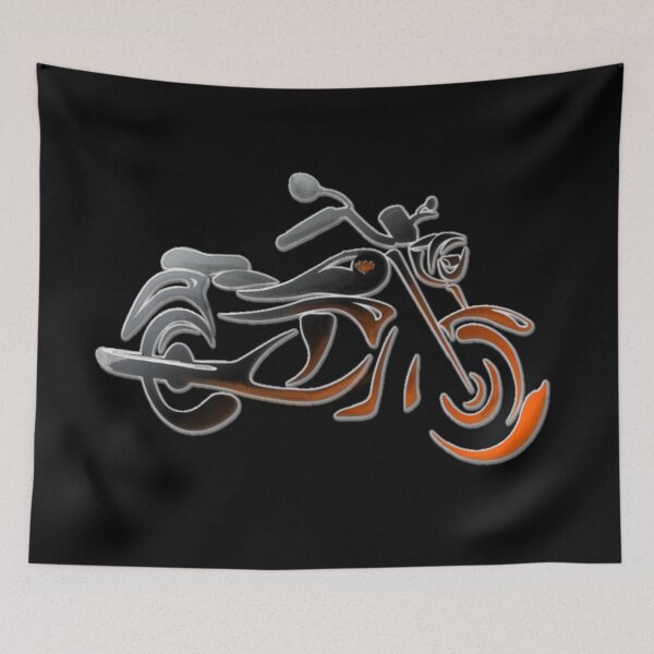 Item preview, MOTORCYCLE  H D  CHARCOAL designed and sold by THE AMERICAN TEEVANGELIST.