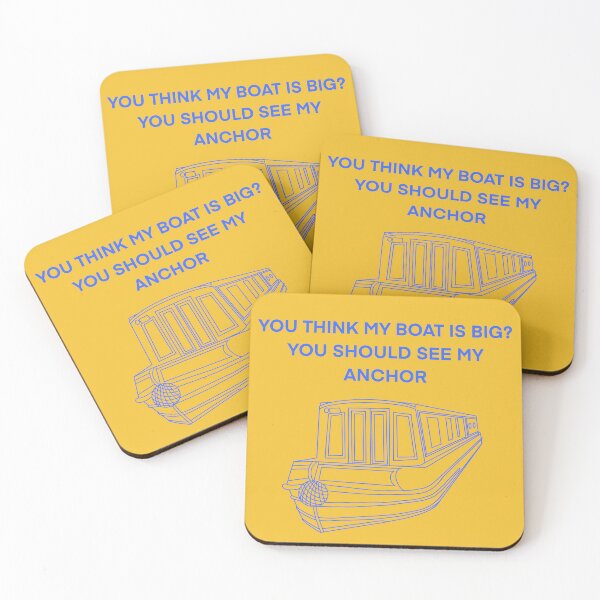 Item preview, Think my boat is big you Should see my anchor designed and sold by The Onboard  Artist.