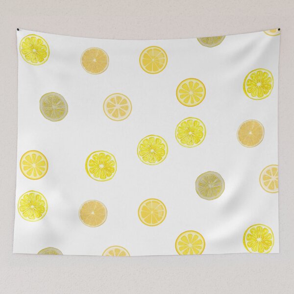 Item preview, Round Lemon Slices designed and sold by silviaol.